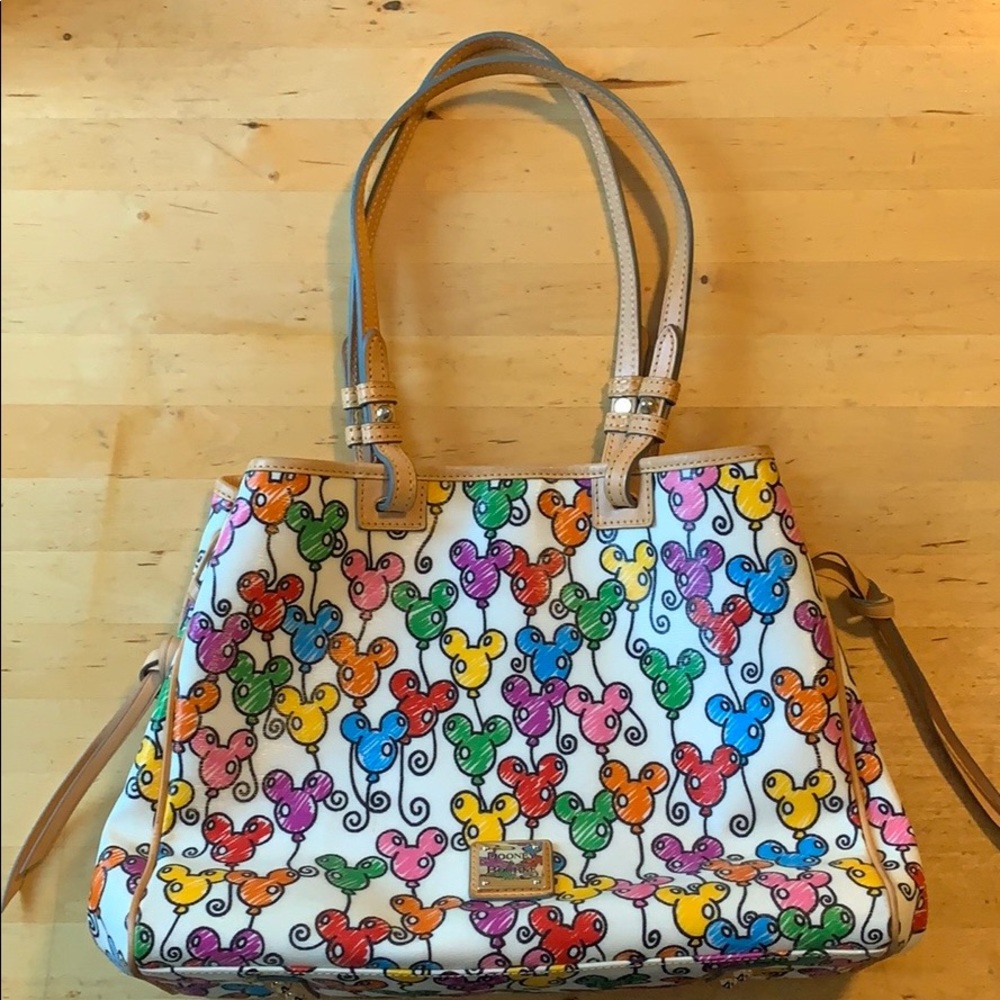 Dooney & Bourke Colorful Mickey Balloon Purse